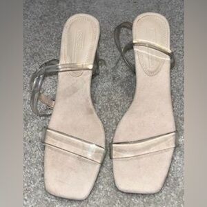 ASOS Clear Strap High Heel Sandal